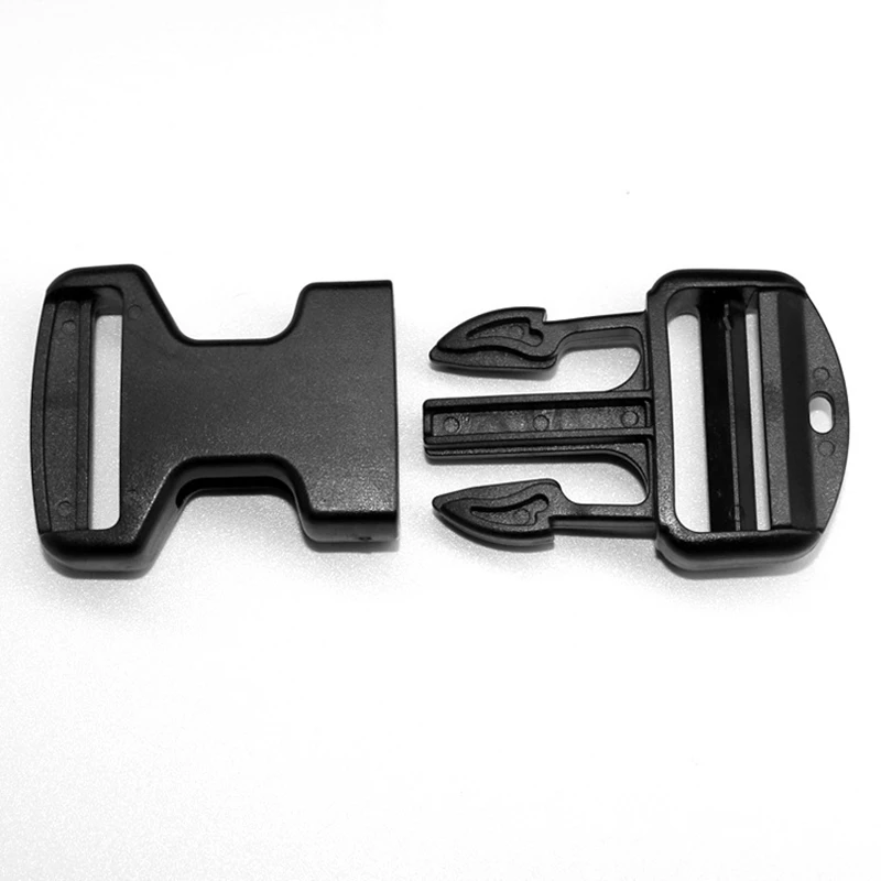 2/5/10 Stück 32mm Schnellverschluss Taktische Plastikschnalle Gurtclip für Outdoor-Rucksack Tasche POM Gürtelschnalle Großhandel – Detail 7