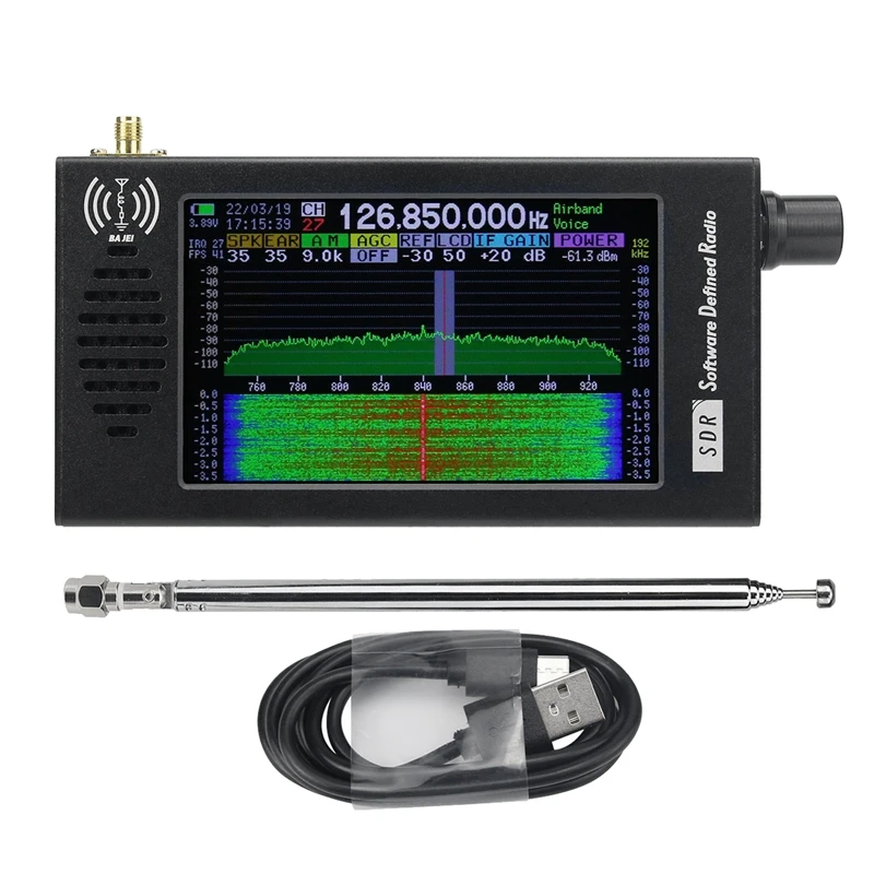 

Software Defined Radio SDR Radio Receiver DSP Digital Demodulation CW/AM/SSB/FM/WFM Radio Receiver