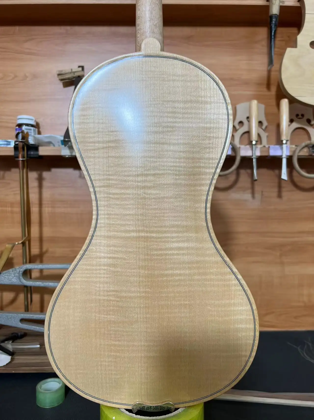 Baroque style SONG Brand Cornerless nature maple Violin (Violin) Without Corners