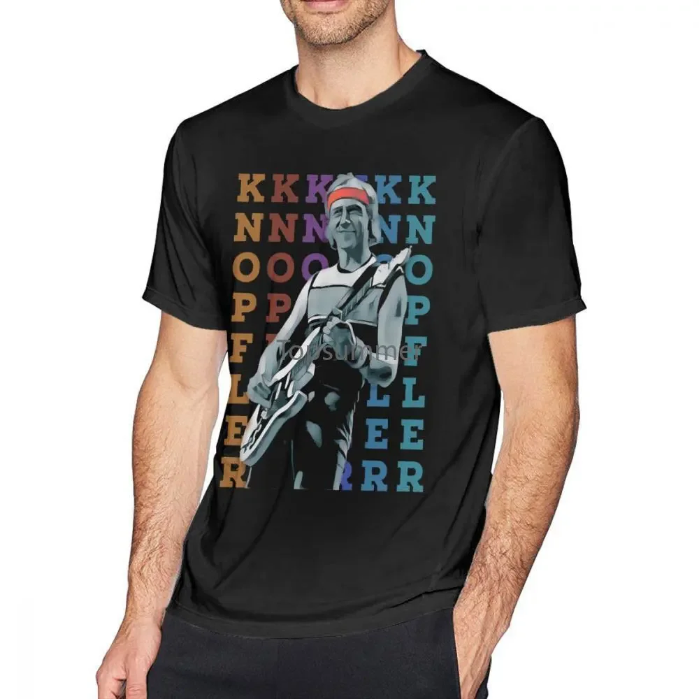 

Dire Straits T Shirt Mark The Great T-Shirt Short Sleeve Oversize Tee Shirt Fashion Mens Graphic Cotton Awesome Tshirt