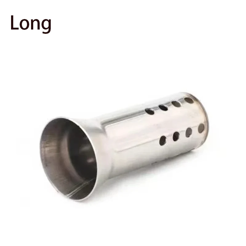 Motorcycle Exhaust Muffler Pipe Universal Stainless Steel 51mm For Honda YAMAHA Kawasaki Suzuki Noise Eliminator