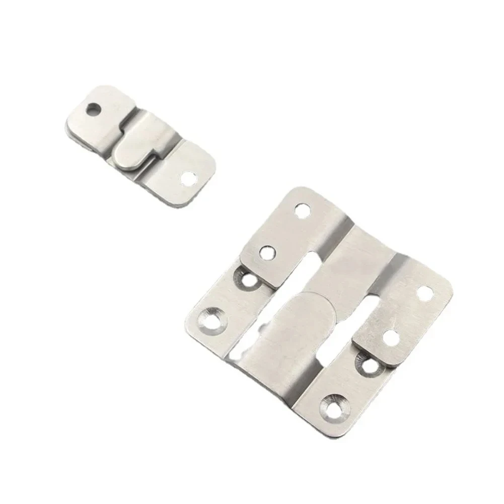 10pcs Stainless Steel Picture and Mirror Hanging Buckles