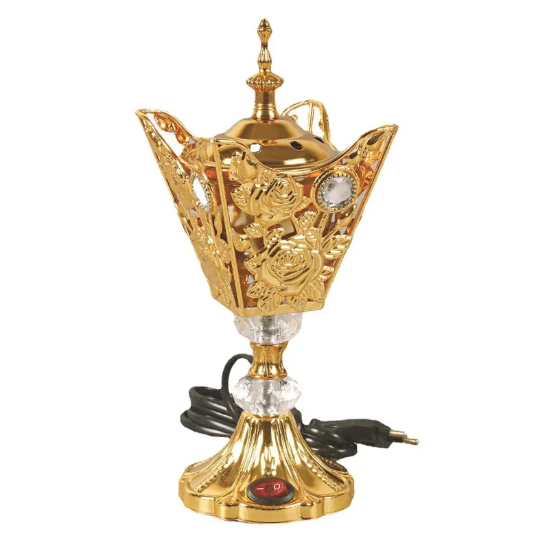 SUPVOX Electric Bakhoor Incense Burner - Middle Eastern Style Tabletop Electric Censer For Home, Yoga, Office - View #8