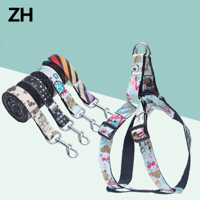 

Dog Strap Belt Set Adjustable Vest Strap Soft Padded Safety Leads, Suitable for Small and Medium Pet Dogs Training and Running