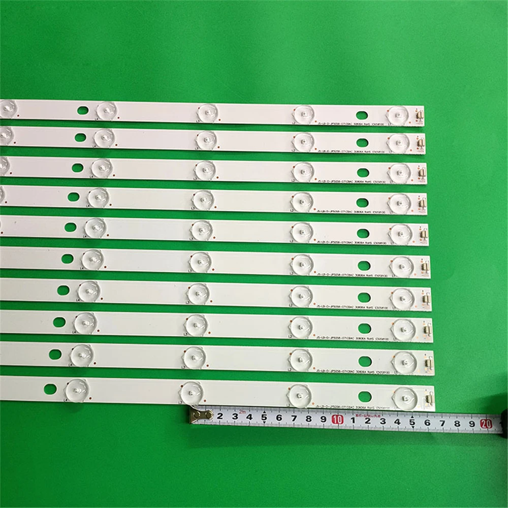ο 10 / 7LED(6V) 516mm LED Ʈ Ʈ LED50C380 JS-LB-D-JP50S8-071CBAC 30806A E50S8100 PC62926B