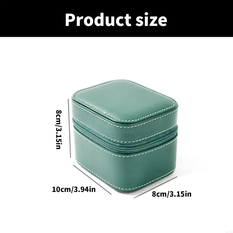 Practical PU Leather Watch Holder Watch Case For Business Trip And Travel Suited And Bracelet Jewelry Organizers