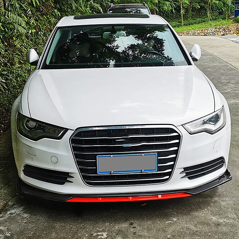 Sedan Front Bumper Lip Spoiler Bodykit For Audi
