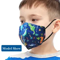 New FFP2 Mask Children Mascarillas KN95 Masks FPP2 Kid Protective Child Filter 5 Layers Respirator Fit 6-14 Years Mouth Caps Boy 2