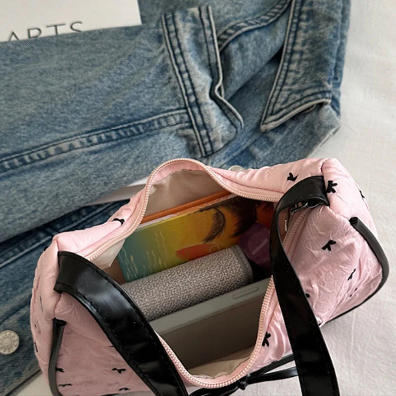 New Y2K Korean Handbag Fashion Women's Shoulder Bag Minimalist Underarm Crossbody Bag Commuter Messenger Backpack Decor Gift 6