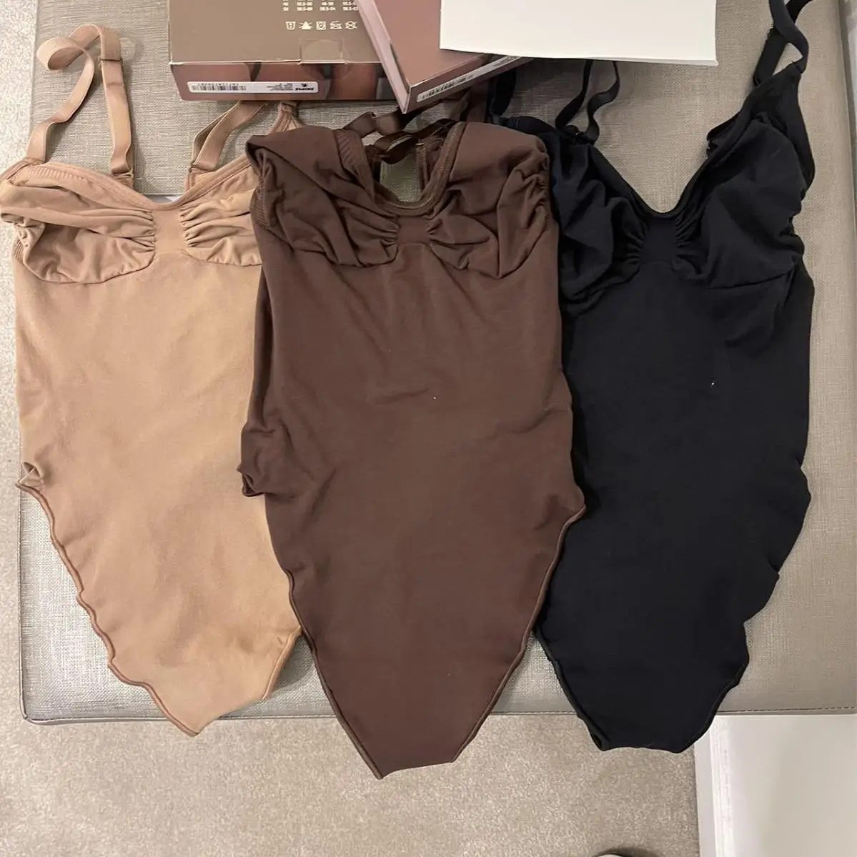 Kardaian Replacement Strap Bodysuit Slimming Waist apewear Women's Underwear Thin oulder Strap Flat Footed Pan