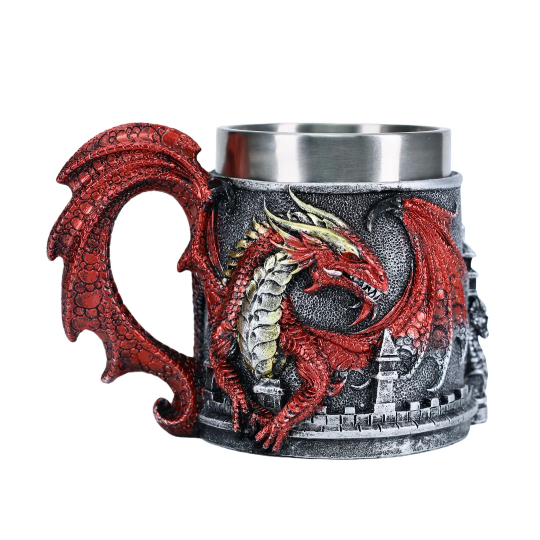 ステンレス鋼マグ,ゴシックエナメルドラゴン,クリエイティブビール