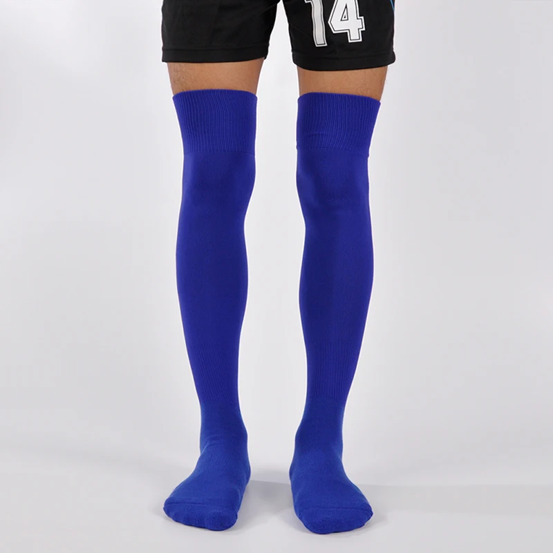 Adult Football Socks Long Male Thickening Towel Bottom Sports Non-slip Sweat Training Soccer