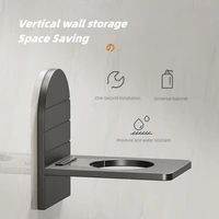 ไม่เจาะผนังชั้นแขวนเจลล้างมือชั้นแขวนผนังในครัว 5