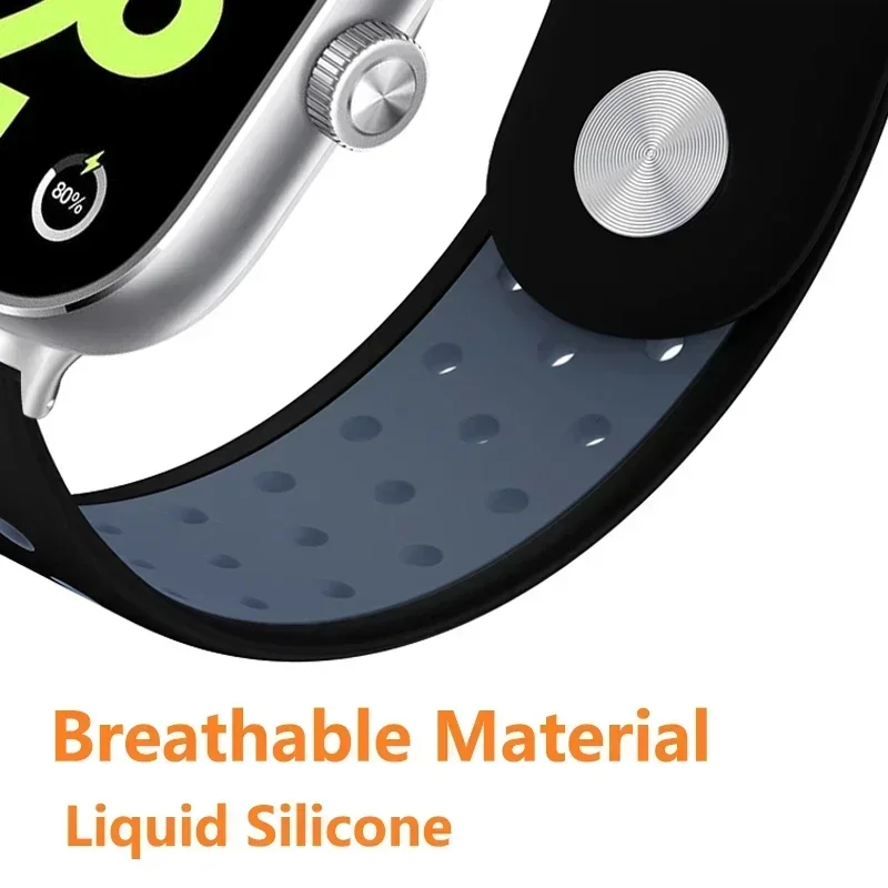 Premium Silicone Wrist Strap for Smartwatches - Comfortable and Stylish Bracelet Accessory