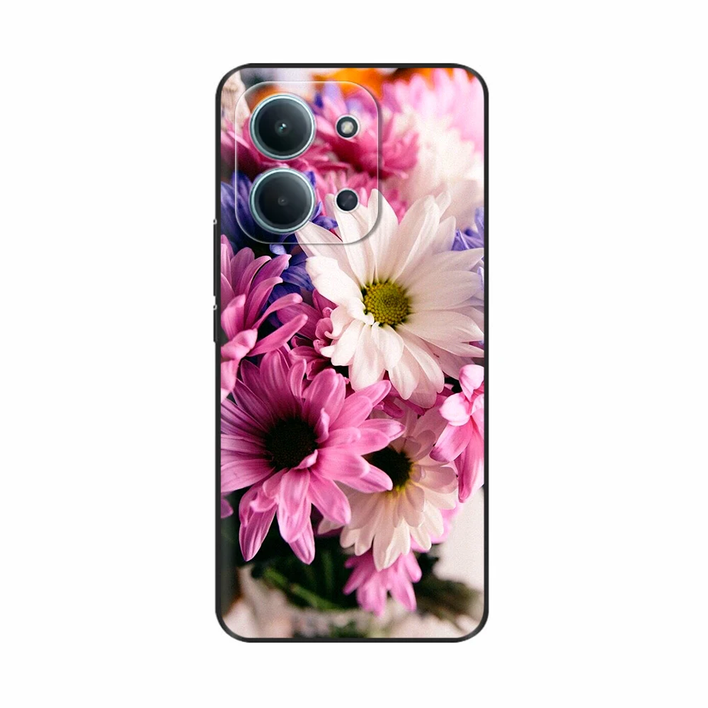 Cute Cartoon Soft Liquid Silicone Phone Case with Camera Protection - Durable Cover