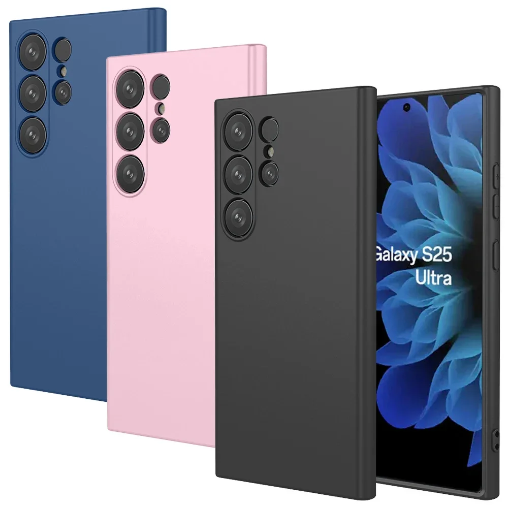 Vibrant Soft Liquid Silicone Protective Phone Case
