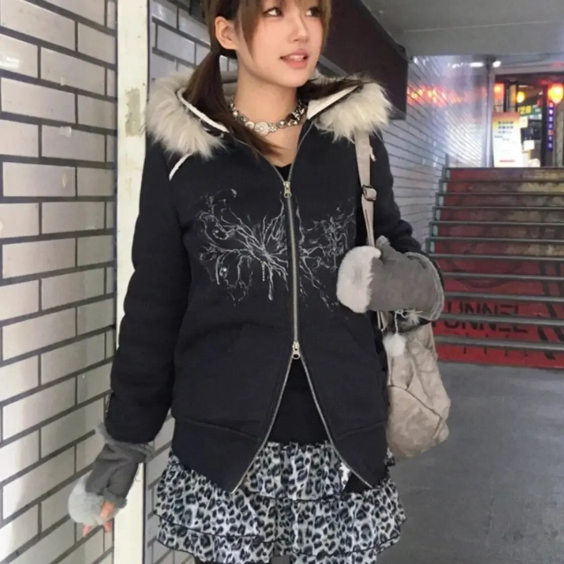 archive fur jacket n2b ma-1 y2k レディース 短丈 archive MA-1 短丈 短丈archive furjacket n2b型 ma-1 y2k grunge