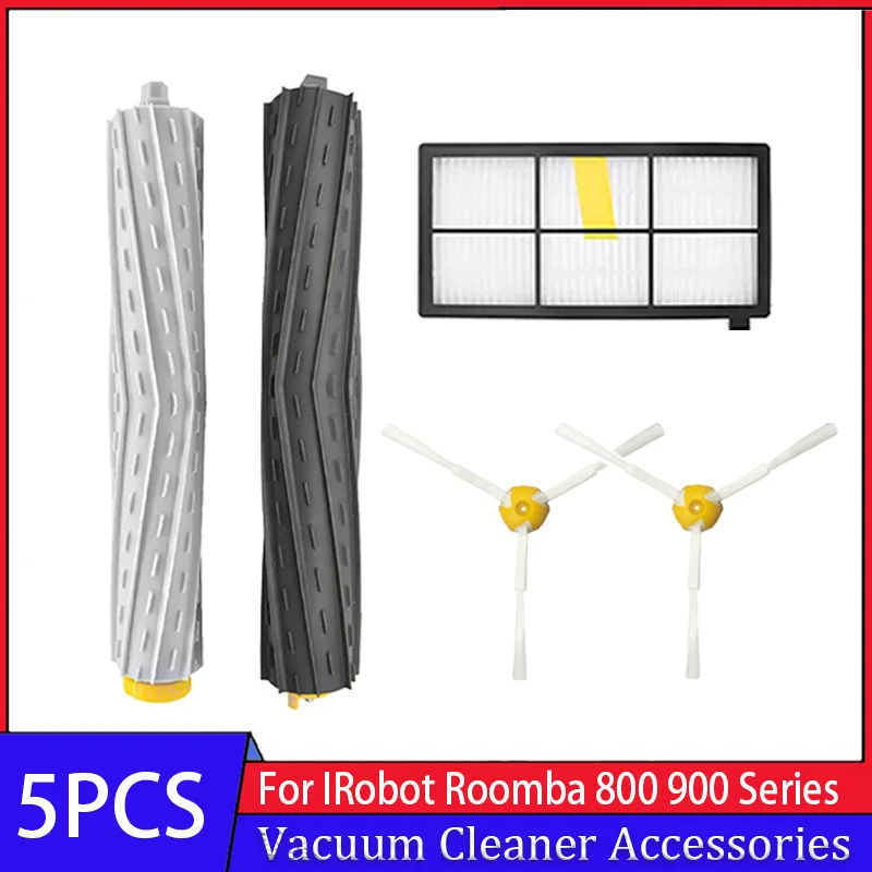 Kit de Accesorios para iRobot Roomba 800 900 Series, Recambios Repuestos  para 805 850 860 861 865 866 870 871 875 876 880 885 886 890 891 895 896  960 965 966 980 981 : : Hogar y cocina