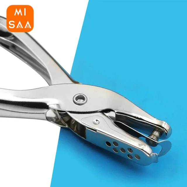 Single Hole Puncher Metal 3mm/6mm Pore Diameter Punch Pliers Hand Paper  Scrapbooking Punches