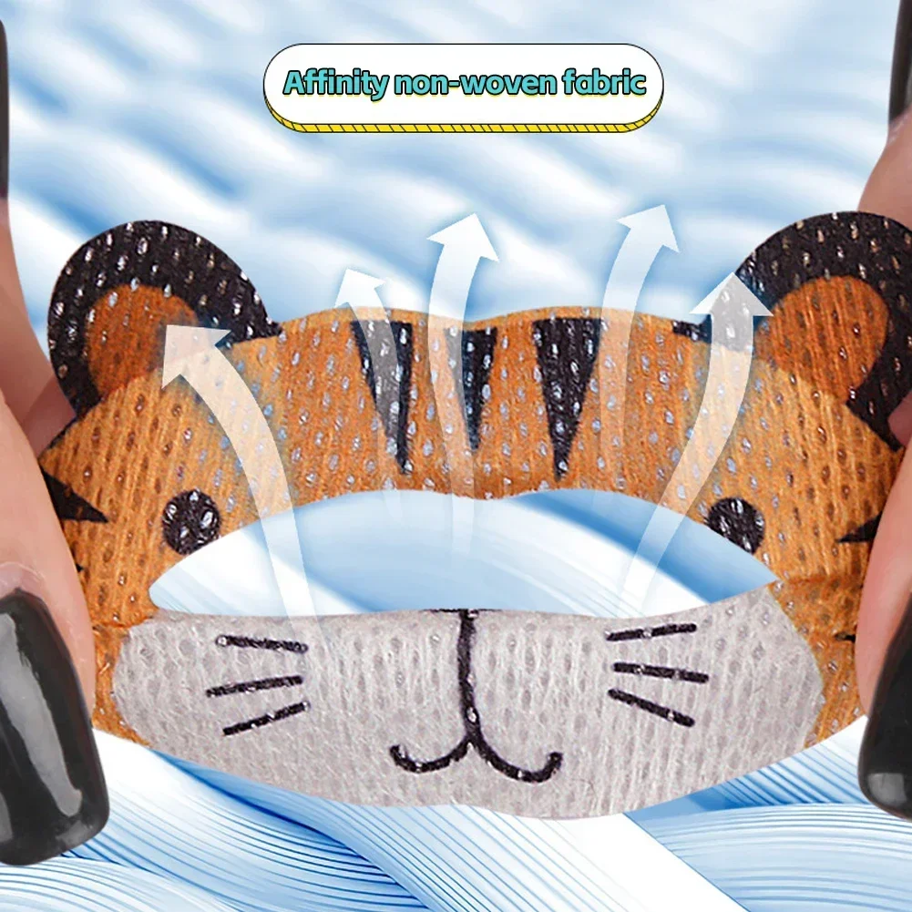 Anti-Snoring Cartoon Stickers 30/60Pcs for Children Sleep Closed-mouth Breathing Correction Lip Patch Cute Shut Up Orthosis Tape