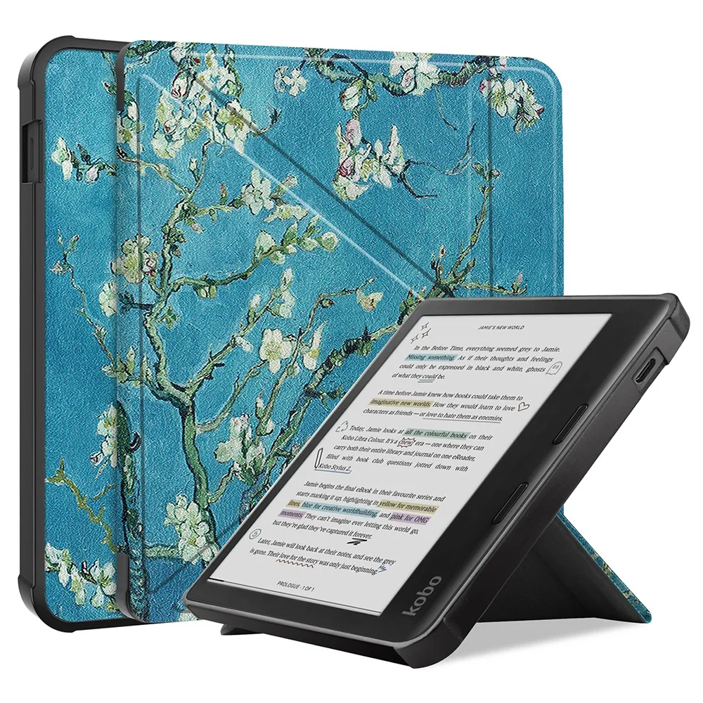 Magnetic Smart Cover with Soft TPU Back