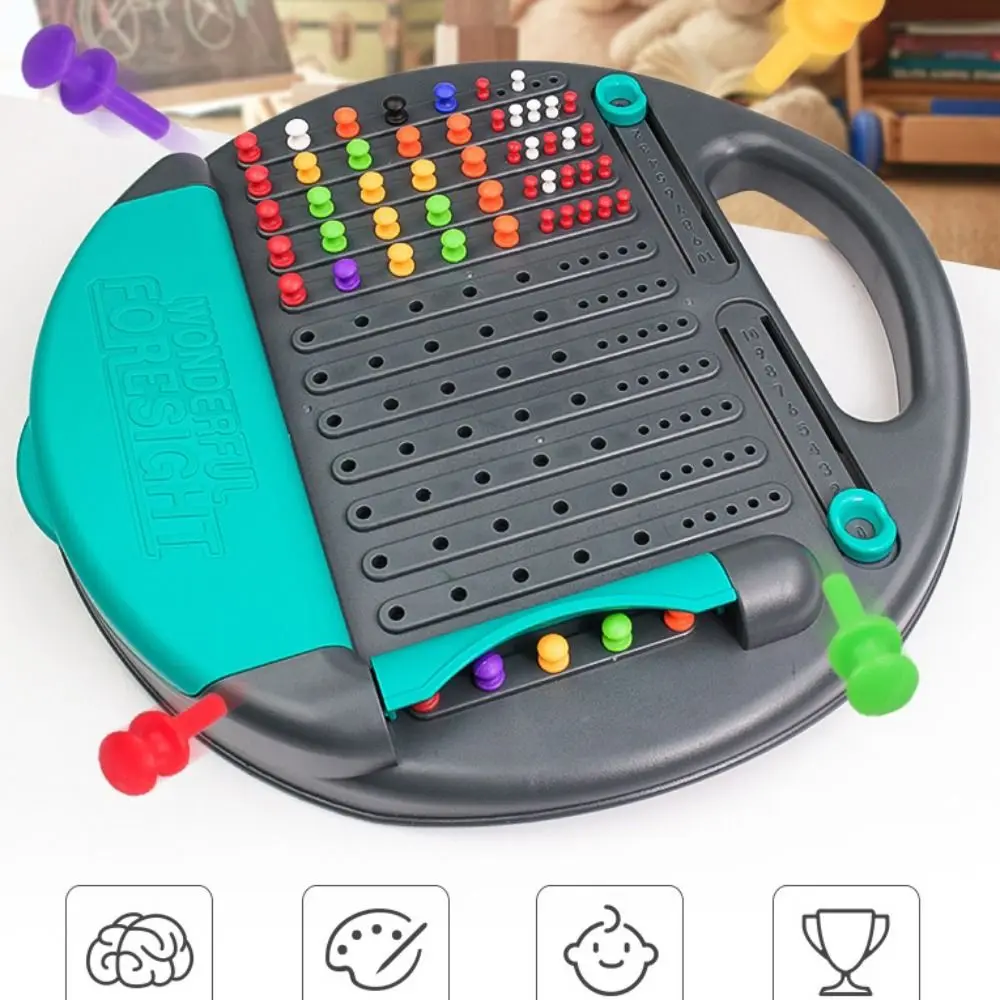 Plastic Interactive Matching Game Educational Montessori Strategy Board Games Logical Thinking Intellectual