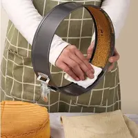 Lot de 3 Moules à Gâteau en Acier Carbone – Formes Cœur, Rond et Carré avec Fond Amovible 2