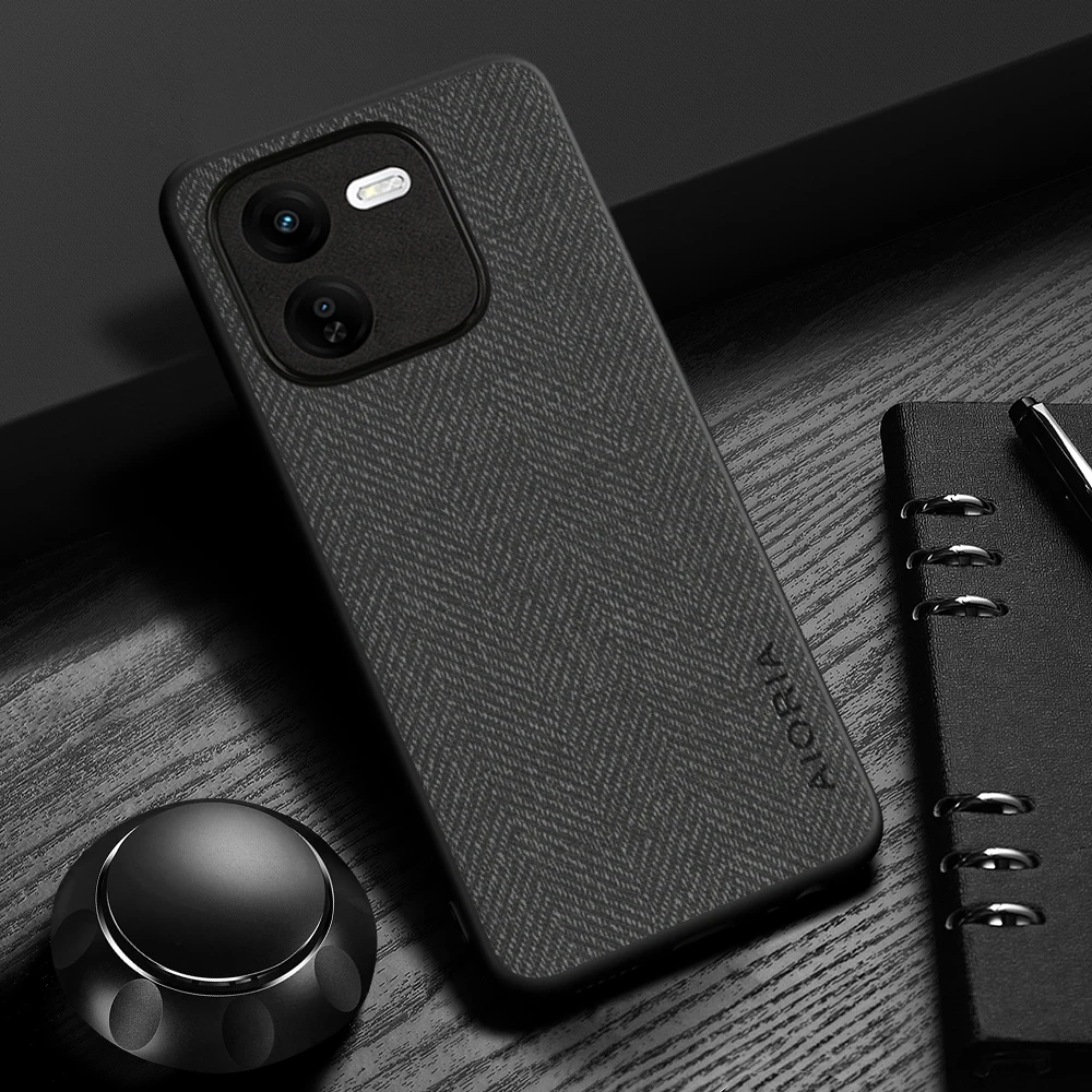 Leather Wood Grain Cover - Simple, Lightweight, Durable Case