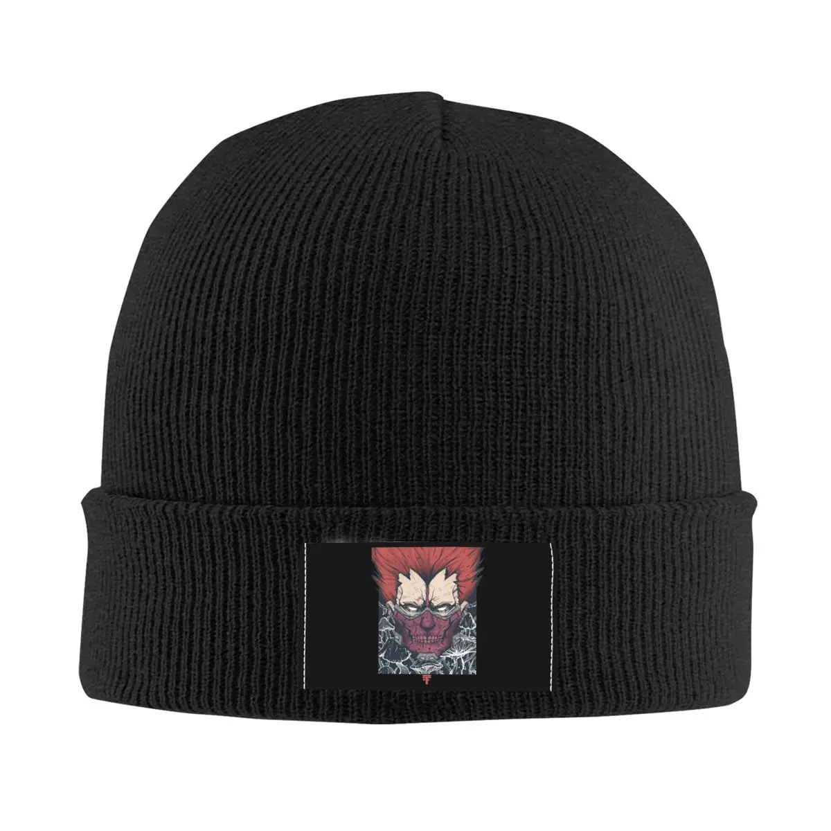 Dorohedoro En Autocollant Beanie Cap Unisex Winter Warm Bonnet Homme Cappelli Lavorati A Maglia Street Anime Manga Shin Skullies Berretti