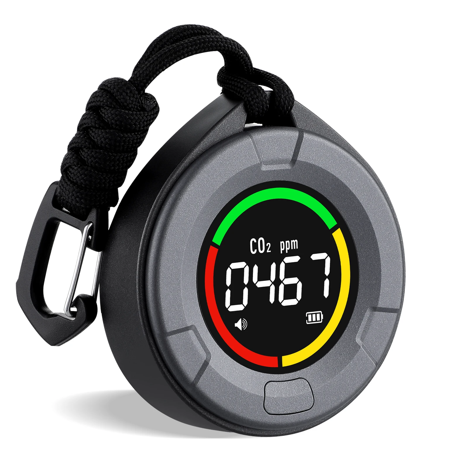 Inkbirdplus Rilevatore Di Co2 Mini Monitor Di Gas Per Interni Portatile Con Sensori Ndir Rilevatore Di Anidride Carbonica Per Casa, Ufficio, Viaggi