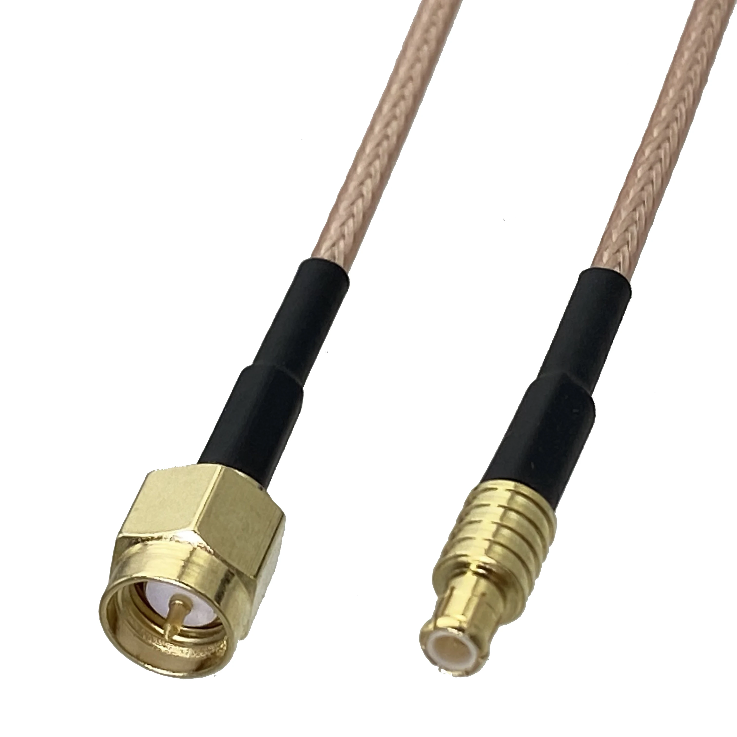 Cable piezas RG316 SMA macho a MCX macho, Conector recto RF Coaxial, adaptador de puente, 4 pulgadas ~ 10 pies, nuevo