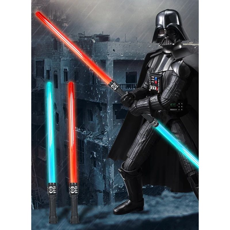 

1 PCS Lightsaber Toys For Children Luminous Jedi Sabre Sword Light Up Seven Colors Led Flashing Lightstick Glow In Dark