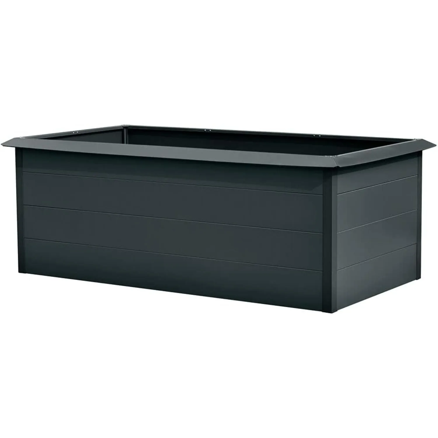 

79-in. Open-Base Raised Garden Bed, Rectangular Inch, Grey,Alloy Steel,strong, and durable for many years of enjoyment