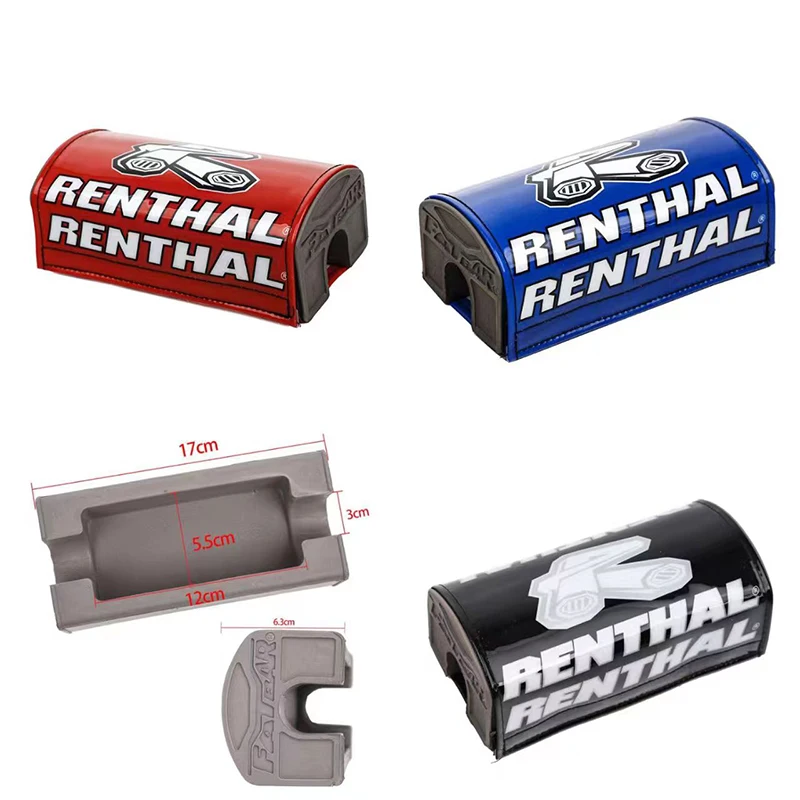 Universal Motorcycle Renthal Crossbar Foam Chest Pad Chest Cross Bar Handle Bar Protection Handlebar 1-1/8 5