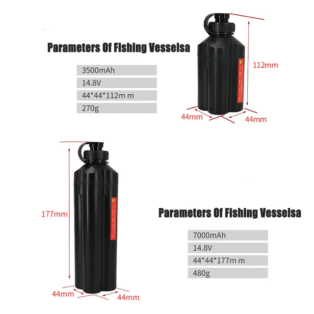 Electric Fishing Reel Battery pack for Shimano ForceMaster Plays