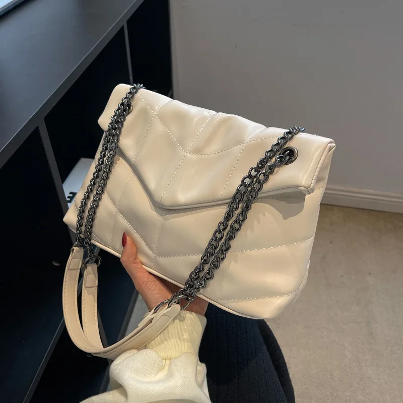 One Shoulder Bag Fashion Chain Women's Style Crossbody Texture Handbags for Women Casual High-quality Messenger Versatile Luxury