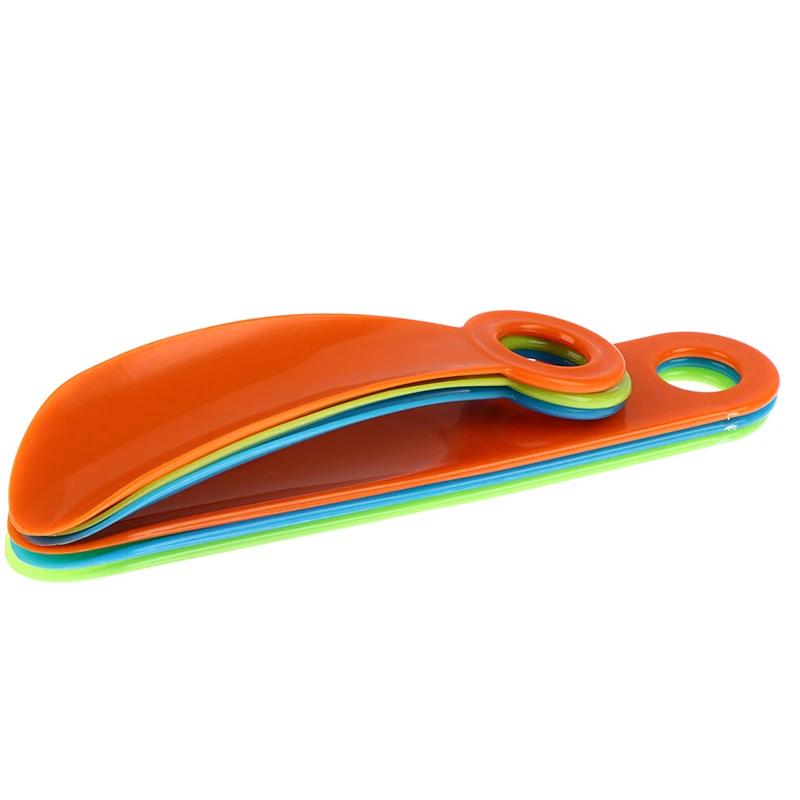 Extra langer Schuhlöffel aus Kunststoff, fauler Schuhhelfer, langer Griff, Schuhheber, Zugschuhlöffel, Slip-Griff, langer Schuhlöffel, zufällige Farbe – Detail 9