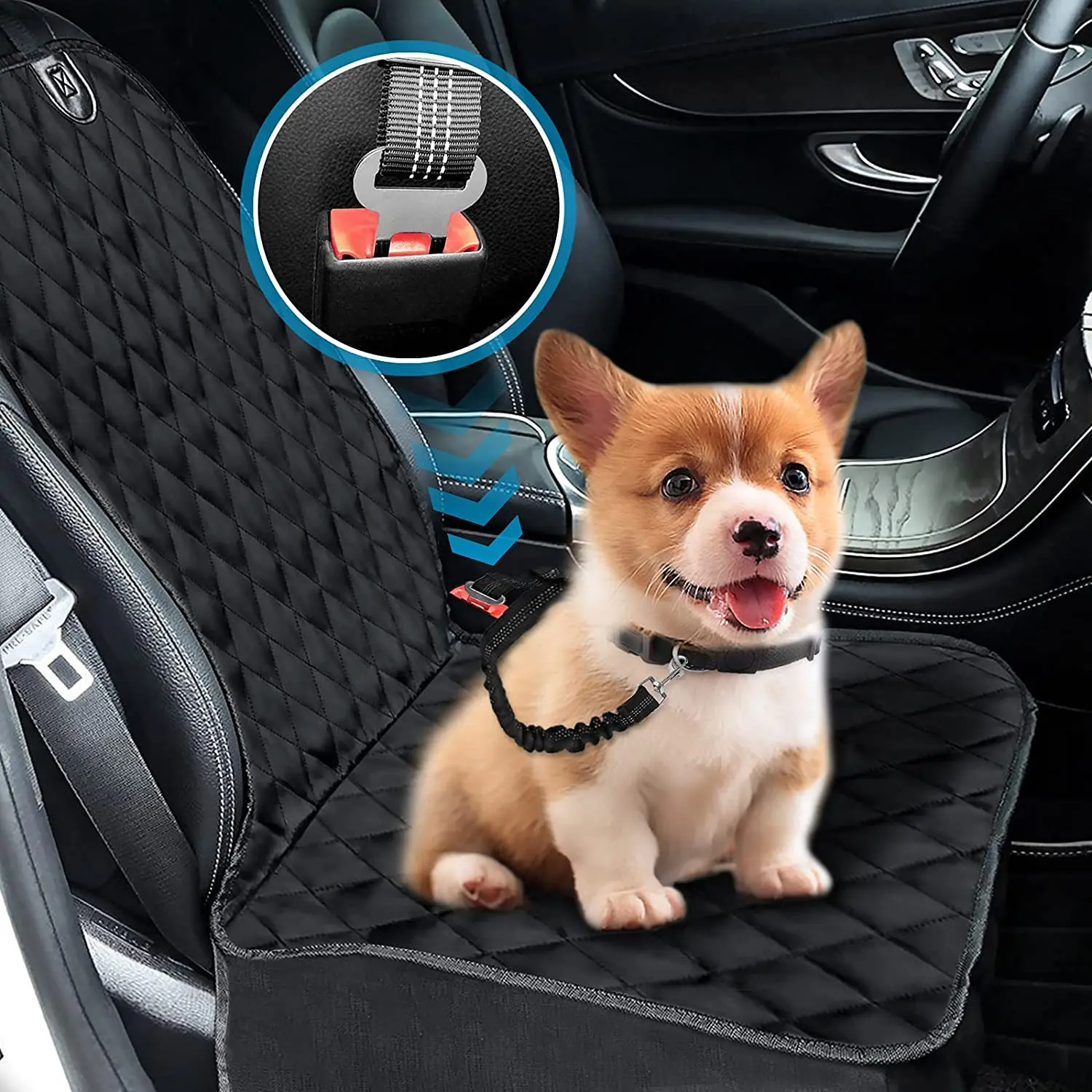 

Pet Car Seat Cover Front Seat Cushion Anti Slip Waterproof Protector Mat Pet Outdoor Travel Dog Bed Dog Transport Accessories
