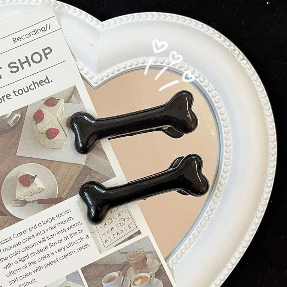 2025, Haarnadel für Damen und Mädchen, Hundeknochen, seitlicher Clip, Kunststoff, Y2K-Haarnadeln für Halloween, Geschenk und Cosplay, Kostüm, Haar-Accessoires – Detail 9