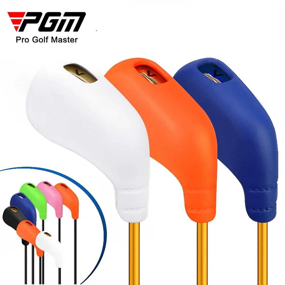 

PGM Golf irons Club Head Covers High Elastic Material Easy To Use Full Set of 8 Hardcore Protective Cases Multiple Colour GT033