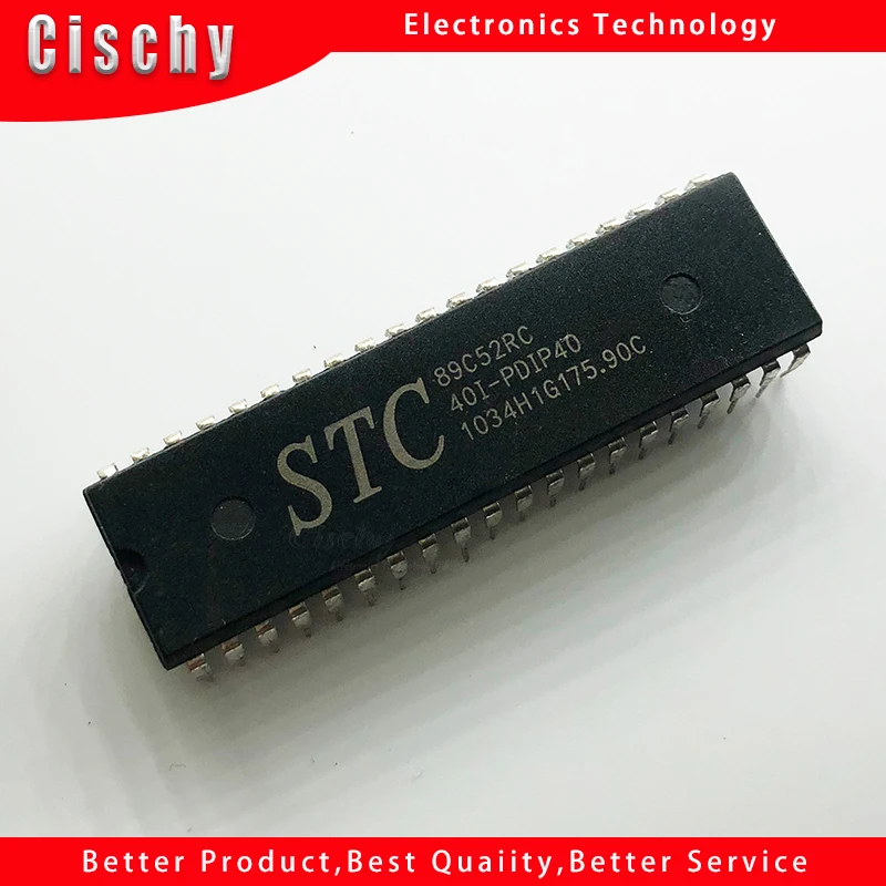 

1 шт./лот STC89C52RC-40I-PDIP40 STC89C52 DIP-40 на складе