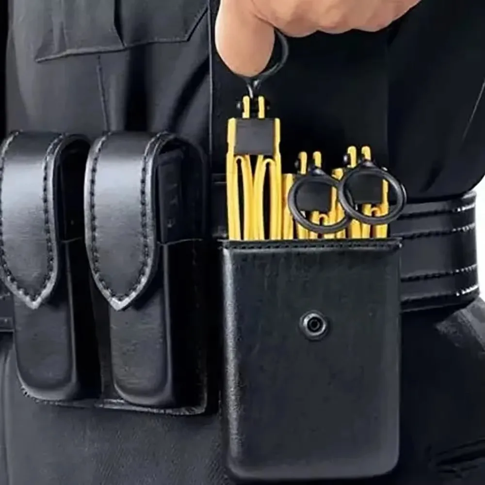 Heavy Duty Plastic Cable Tie Handcuffs Adjustable Tension Serrated Design Zip Tie Cuffs One-Time Use High Tensile Strength