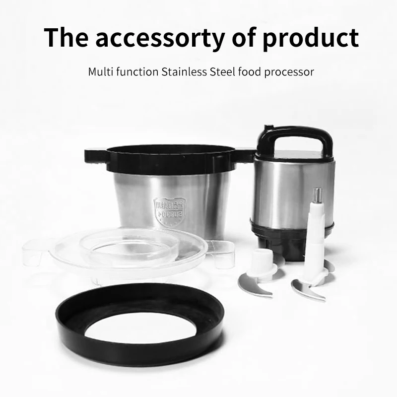heavy duty high power meat processor yam pounder chopper meat grinders machine commercial meat grinder 4