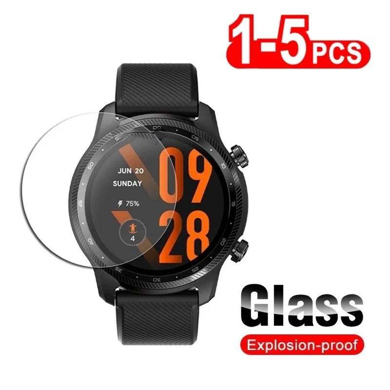 Youniker 3 Pezzi Vetro Temperato Per Ticwatch E E S - Proteggi Schermo 9H Anti Graffio E Impronte - Facile Installazione