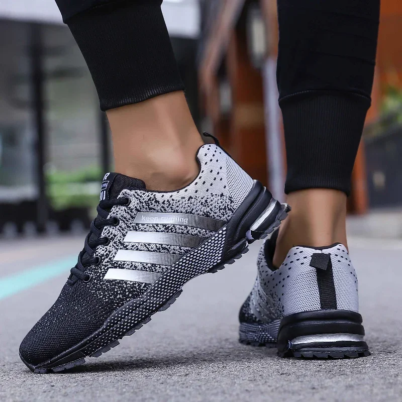 2026 Hot Sale Men's Running Shoes Keep Running Breathable Mesh Sneakers Lightweight Outdoor Gym Jogging Trainers Comfort Shoes 3
