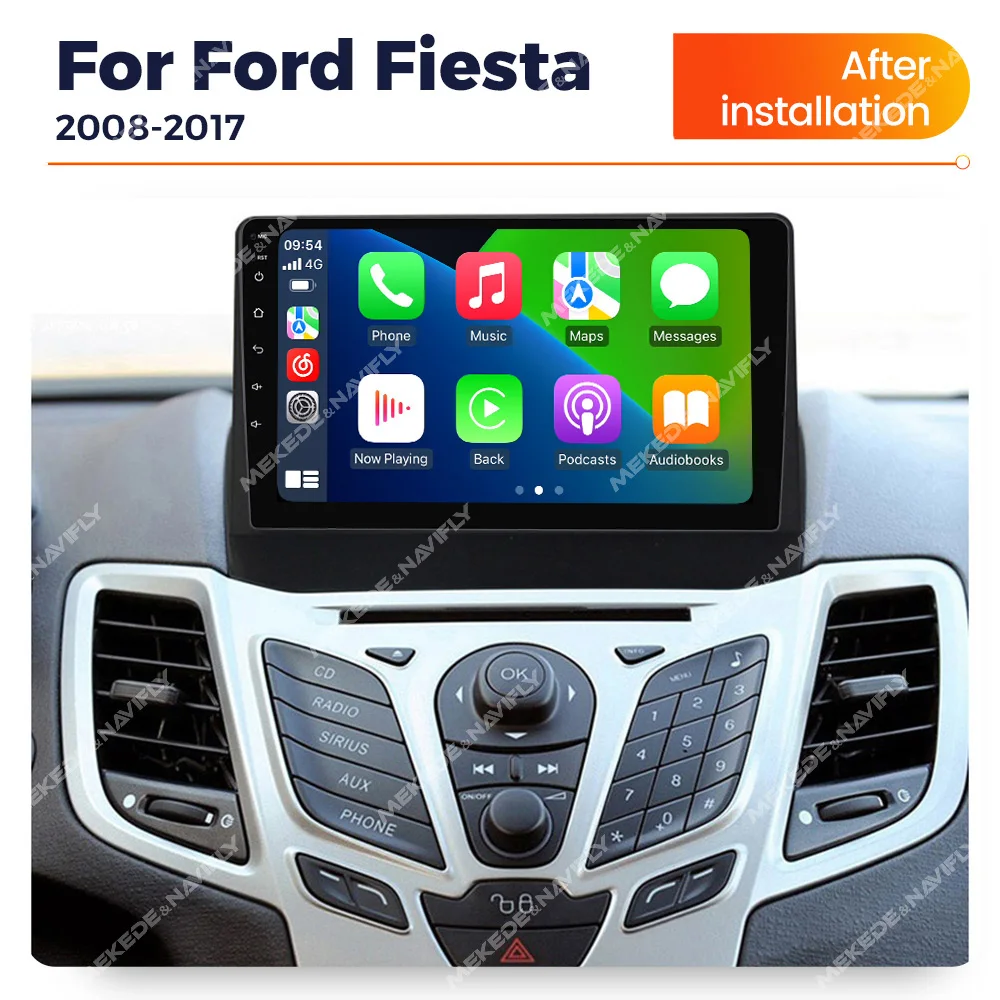 12 Antenna Black for Ford Fiesta 2011-2017
