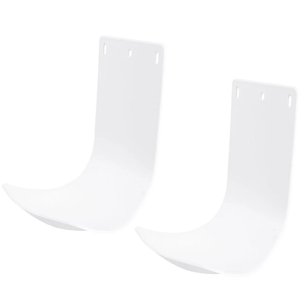 

2 Pcs Decor Plastic Water Tray Drip Trays Soap Dispenser Catchers Lotion Foaming Collection White Froth