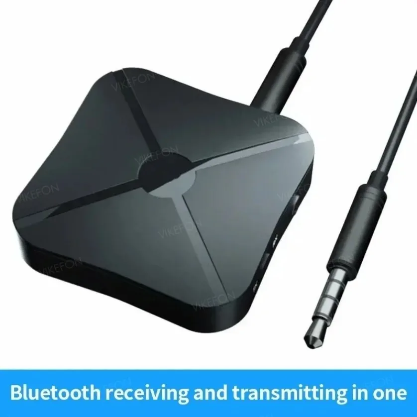 2 In 1 Wireless Bluetooth Audio Receiver Transmitter Adapter 3.5mm AUX Jack RCA USB Dongle Music Stereo For Car TV PC Headphone