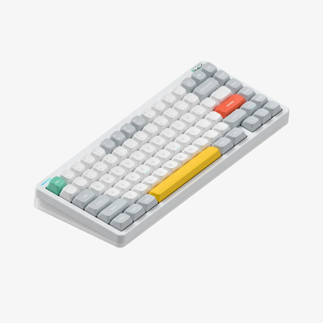 Nuphy halo75 v2 bluetooth 2,4g drahtlos qmk/über mechanische 
