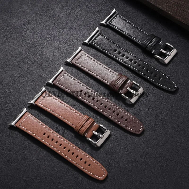 Premium Leather Watch Band - Soft Cowhide Strap